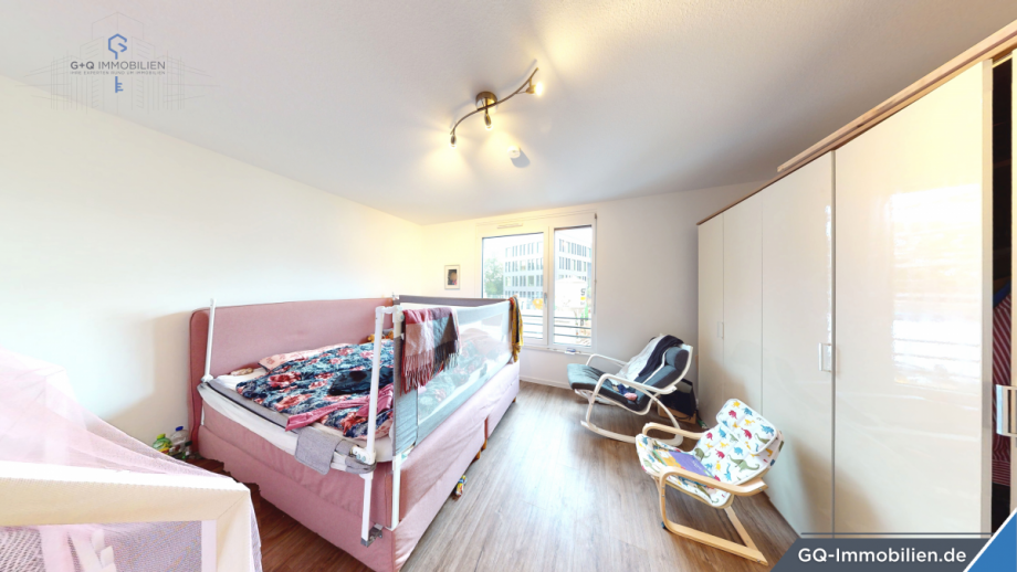 Schlafzimmer Obergeschoss Reihenhaus Kaiserslautern