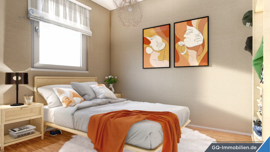 Exemplarisch Schlafzimmer Wohnung Kaiserslautern