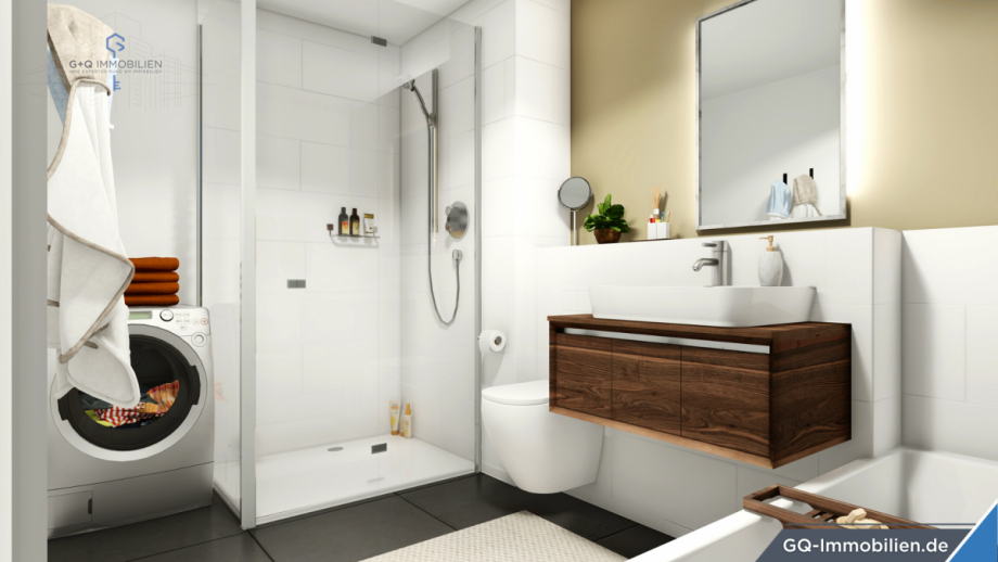Exemplarisch Badezimmer Wohnung Kaiserslautern
