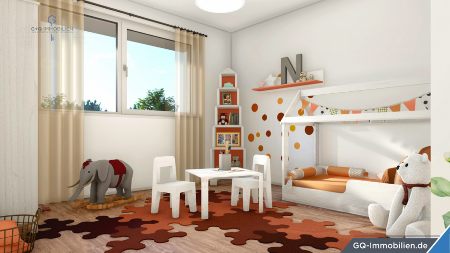 Exemplarisch Kinderzimmer Wohnung Kaiserslautern