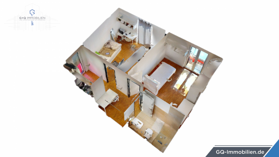 Grundriss 3D Wohnung Idstein