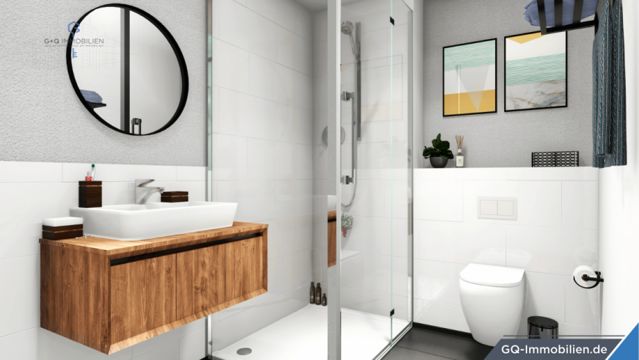 Exemplarisch Badezimmer Wohnung Kaiserslautern